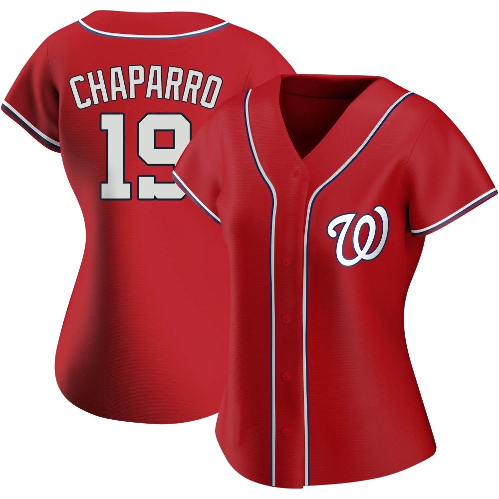 Replica Andres Chaparro Women's Washington Nationals Red Alternate Jersey Replica Andres Chaparro Women's Washington Nationals Red Alternate Jersey