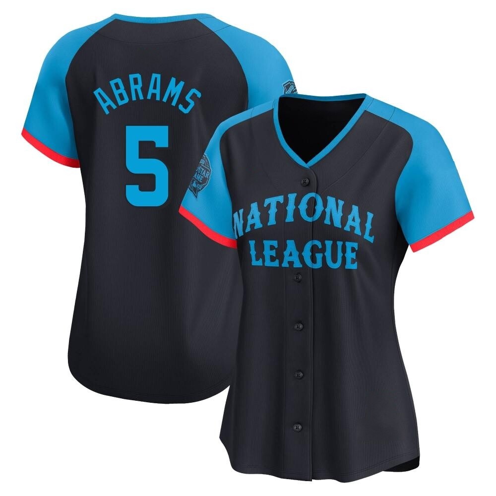 Limited CJ Abrams Women's Washington Nationals Navy National League 2024 All-Star Game Jersey Limited CJ Abrams Women's Washington Nationals Navy National League 2024 All-Star Game Jersey