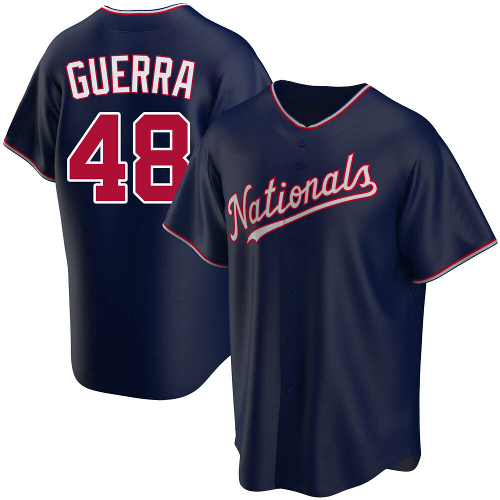 Replica Javy Guerra Youth Washington Nationals Navy Alternate Jersey Replica Javy Guerra Youth Washington Nationals Navy Alternate Jersey