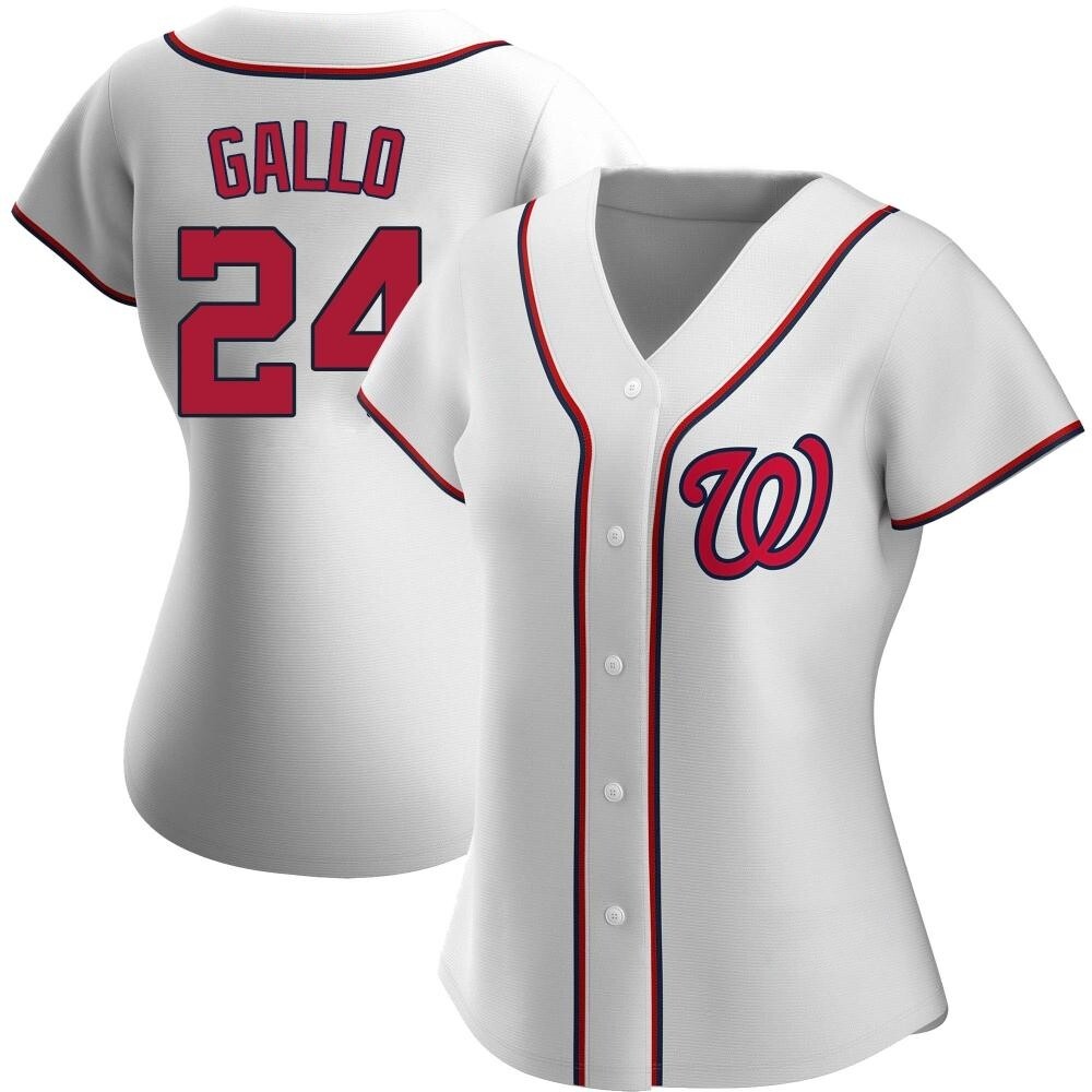 Replica Joey Gallo Women's Washington Nationals White Home Jersey Replica Joey Gallo Women's Washington Nationals White Home Jersey