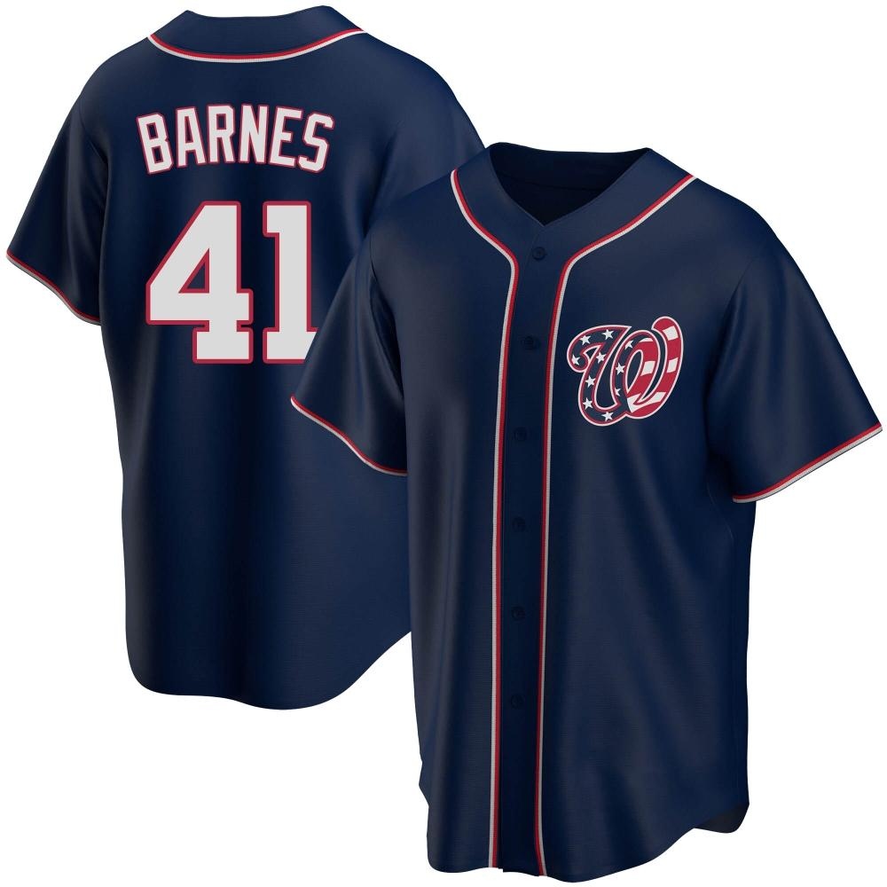 Replica Matt Barnes Youth Washington Nationals Navy Alternate Team Jersey Replica Matt Barnes Youth Washington Nationals Navy Alternate Team Jersey