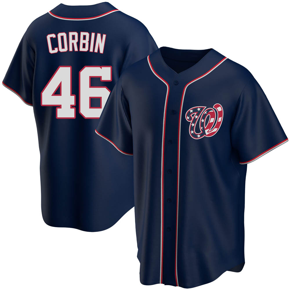 Replica Patrick Corbin Youth Washington Nationals Navy Alternate Team Jersey Replica Patrick Corbin Youth Washington Nationals Navy Alternate Team Jersey